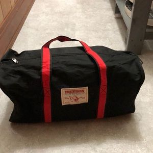TRUE RELIGION duffel bag!